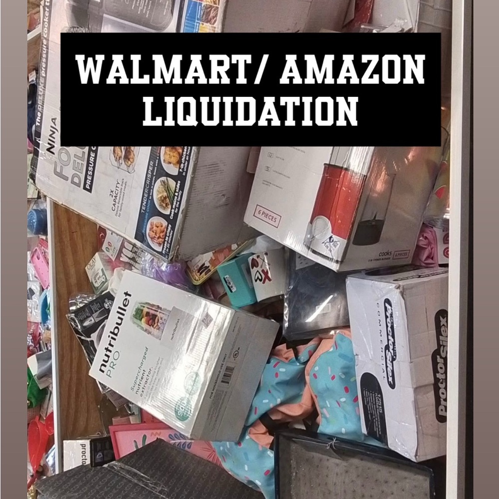 90 pieces AMAZON Walmart Target LIQUIDATION MYSTERY BOX Mystery Box new
